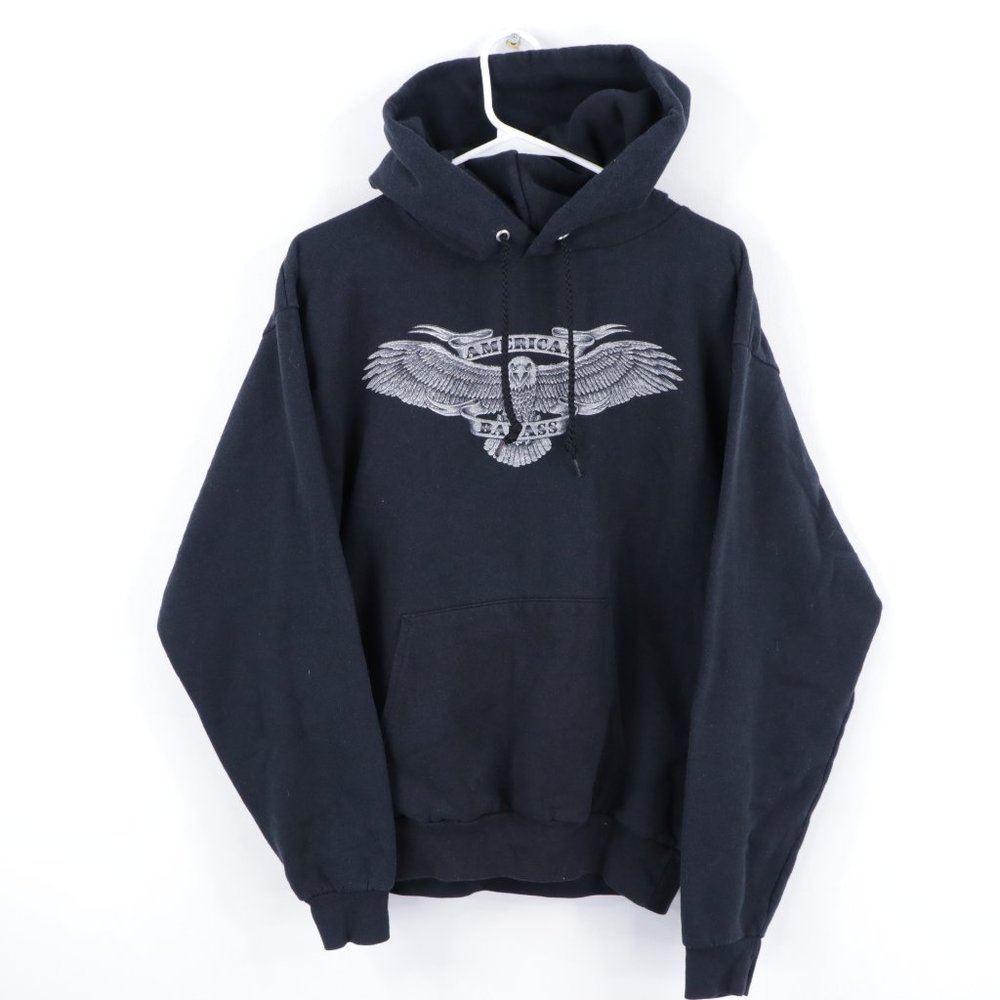 Vintage American Bad Ass Kid Rock Eagle Hoodie